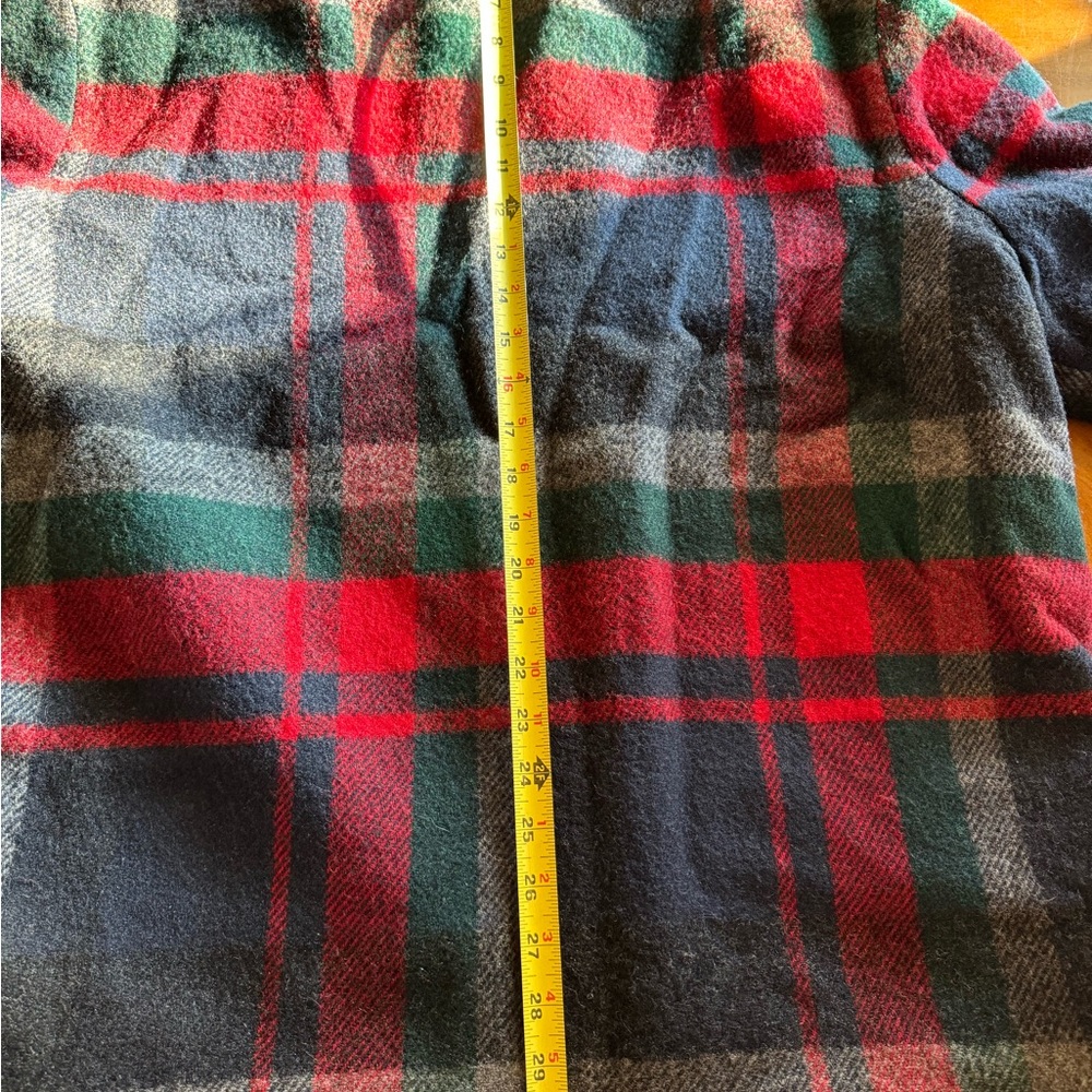 Woolrich Vintage 70-80s Wool Field Hunting Thick Plaid Jacket Size Large. - Picture 8 of 8